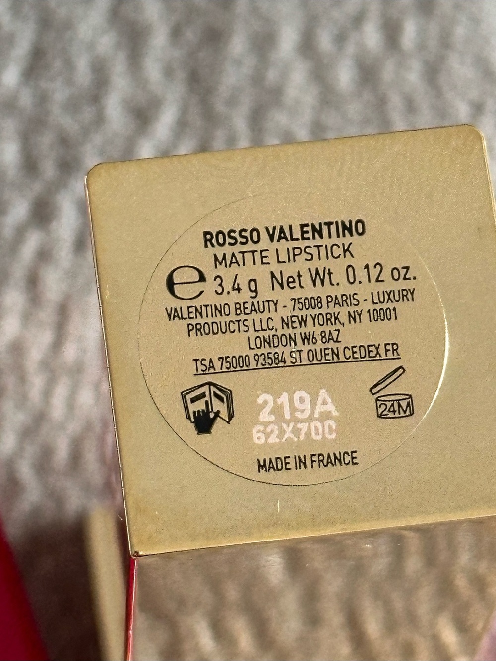 Rosso Valentino Matte Lipstick in Star Studded - Picture 5 of 6